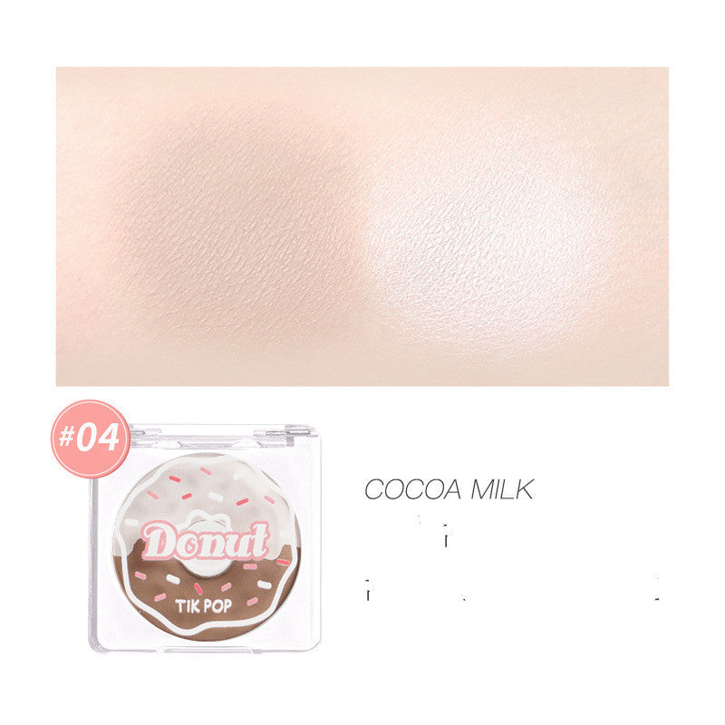 Donut Two-Tone Blush Highlighting Makeup Nude Makeup Donut Two-Tone Blush Highlighting Makeup Nude Makeup